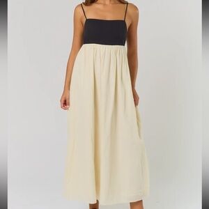 Spaghetti Strap Flowy Maxi Dress